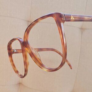 Vintage Liz Claiborne Women Eyeglasses Frame Big Face Brown Glasses LC No 35 BLD